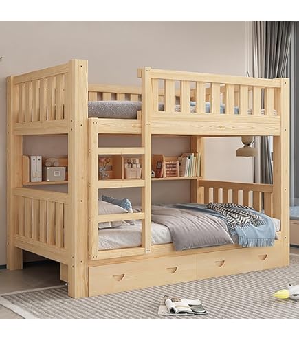 Amazon｜NOBBAT ロフトベッド システムベッド 木製 2段ベッド 大人用